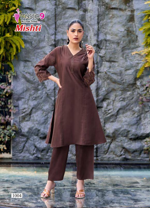 Mystic9 mishti vol 1 coord set Wholesale Kurti suppliers in Mumbai